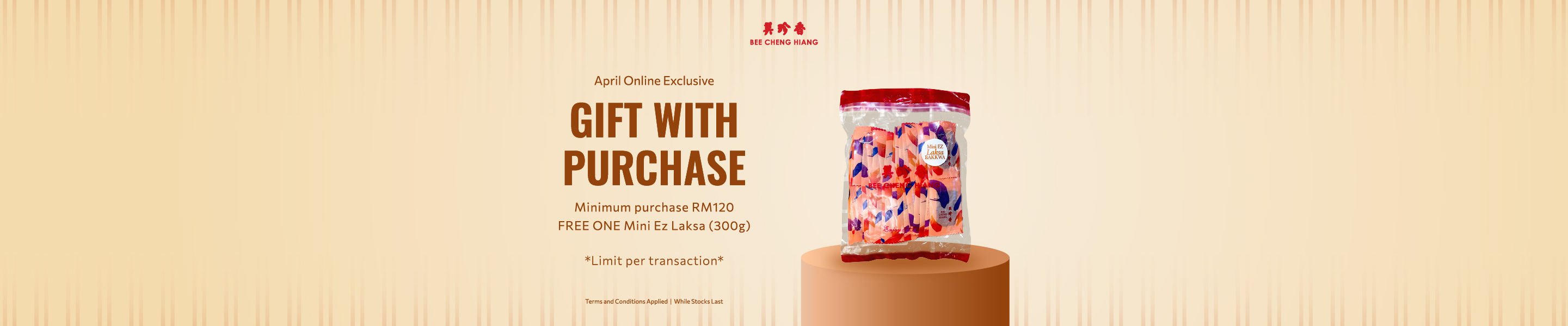 Gwp mini ez laksa @ rm120