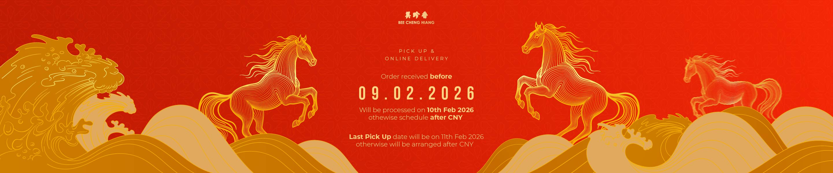 Cny last pick up & online delivery